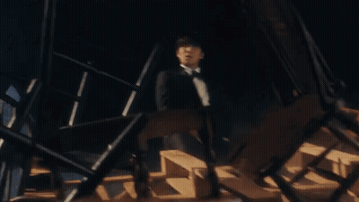 A Close Up Of A Person 'S Mouth With A Blurred Background . GIF