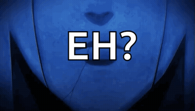 A Close Up Of A Person 'S Mouth With The Word Eh Written On It GIF