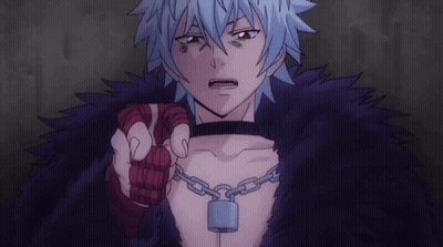 A Close Up Of A Person Wearing A Chain Around Their Neck With A Padlock . GIF
