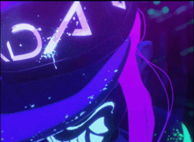 A Close Up Of A Person Wearing A Hat With The Word Akali On It . GIF