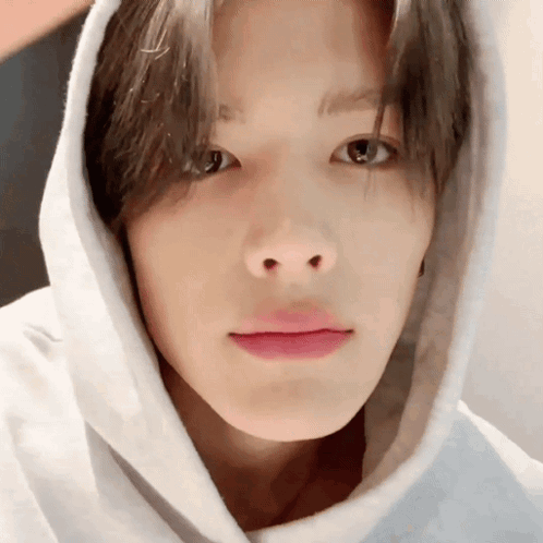 A Close Up Of A Person Wearing A Hoodie GIF