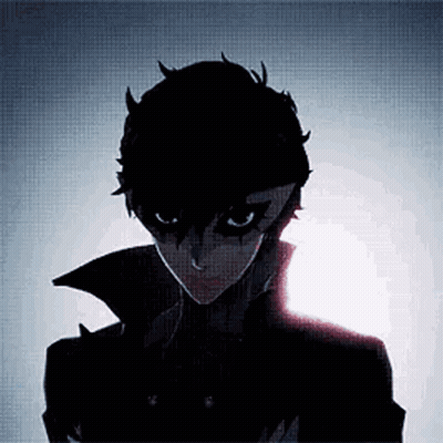 A Close Up Of A Person Wearing A Mask And A Collared Jacket . GIF