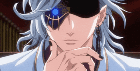 A Close Up Of A Person Wearing A Mask GIF