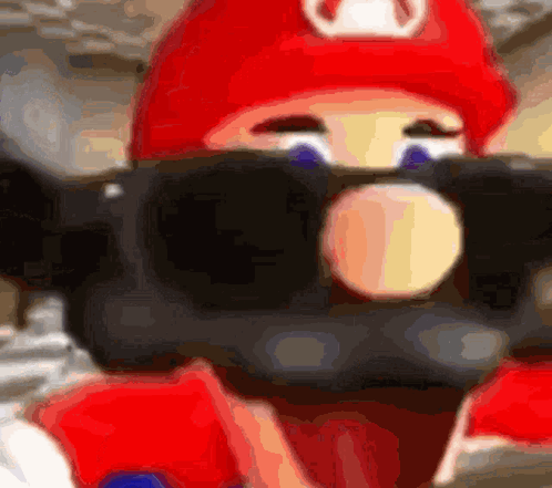 A Close Up Of A Person Wearing A Red Hat GIF