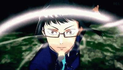 A Close Up Of A Person Wearing Glasses Holding A Sword . GIF