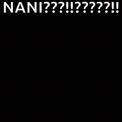 A Close Up Of A Person Wearing Sunglasses With The Words `` Nani ? '' Written Above Them . GIF
