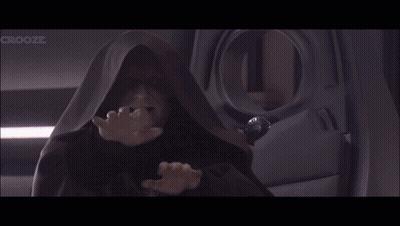 A Close Up Of A Person With A Lightning Bolt Coming Out Of Their Mouth GIF