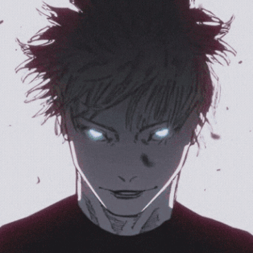 A Close Up Of A Person With Blue Eyes GIF