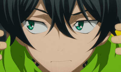A Close Up Of A Person With Green Eyes GIF