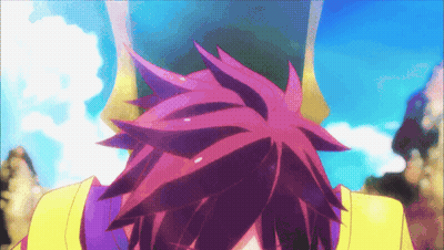 A Close Up Of A Person With Pink Hair GIF
