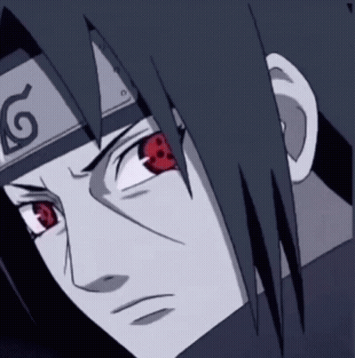 A Close Up Of A Person With Red Eyes And A Headband With The Letter G On It GIF