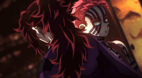 A Close Up Of A Person With Red Hair GIF