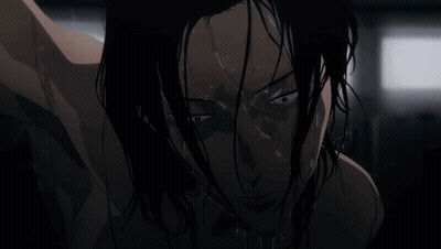 A Close Up Of A Person With Wet Hair GIF