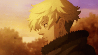A Close Up Of A Person With Yellow Hair GIF