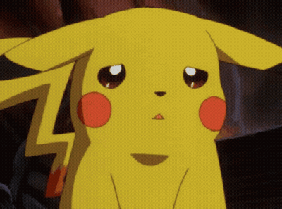 A Close Up Of A Pikachu With A Lightning Bolt Behind Its Head GIF