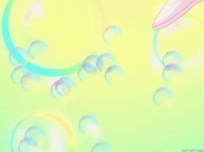 A Close Up Of A Pink And White Dress With Hothotmiso Written On The Bottom Right GIF
