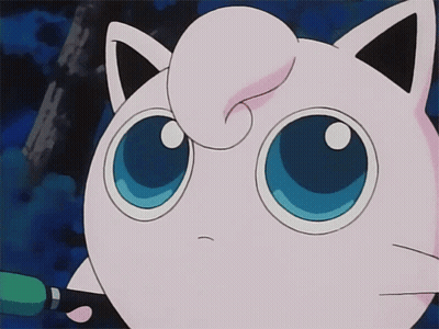 A Close Up Of A Pink Cat With Blue Eyes GIF