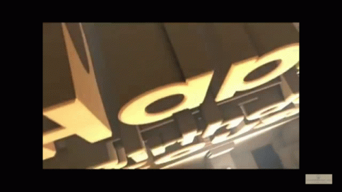 A Close Up Of A Sign That Says Ap GIF