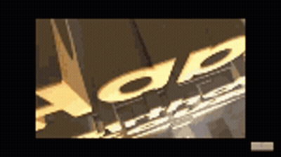 A Close Up Of A Sign That Says ' Pop ' On It . GIF
