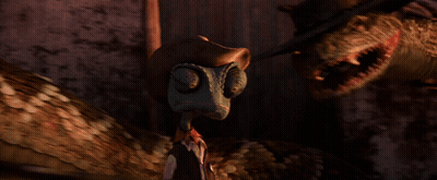 A Close Up Of A Snake 'S Mouth With Its Tongue Out GIF