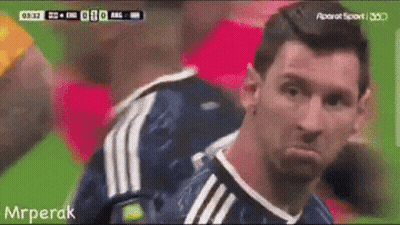 A Close Up Of A Soccer Player Making A Funny Face During A Game . GIF