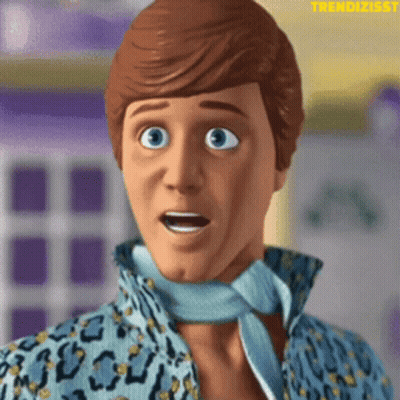 A Close Up Of A Toy Story Character With A Surprised Expression On His Face GIF