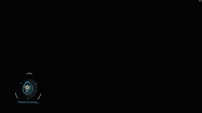 A Close Up Of A Video Game Character 'S Helmet With The Word Mate Crossing On The Bottom Right GIF