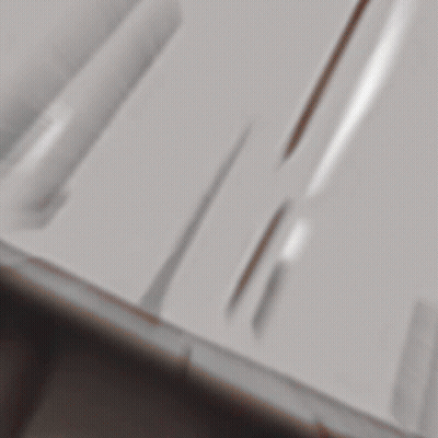 A Close Up Of A White Cloth That Looks Like A Hand GIF