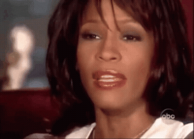 A Close Up Of A Woman 'S Face With A Abc Logo In The Corner GIF