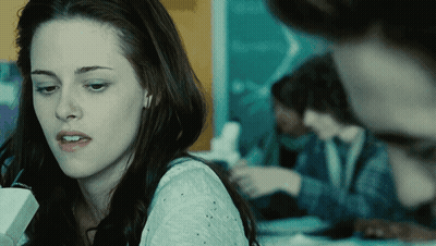 Woman Face With Blurred Background GIF