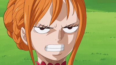 A Close Up Of A Woman 'S Face With An Angry Expression GIF