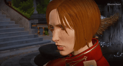 A Close Up Of A Woman 'S Face With Illusive Soul Written On The Bottom Right GIF
