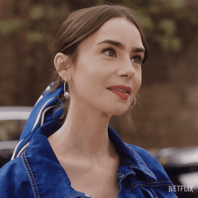 A Close Up Of A Woman 'S Face With Netflix Written On The Bottom Right GIF