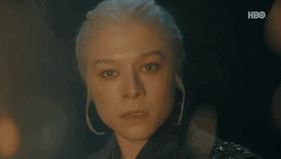 A Close Up Of A Woman 'S Face With The Word Hbo On The Bottom Right GIF