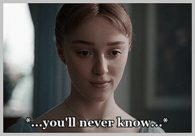 A Close Up Of A Woman 'S Face With The Words You 'Ll Never Know GIF