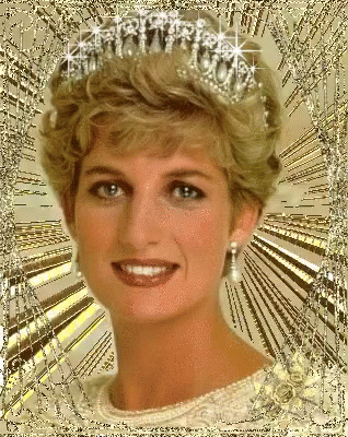 A Close Up Of A Woman Wearing A Tiara GIF