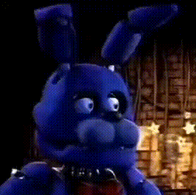 Close Up Of Bonnie From Five Nights At Freddy's GIF