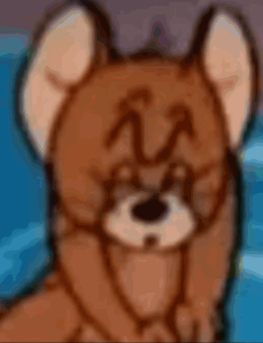 A Close Up Of Jerry From Tom And Jerry GIF