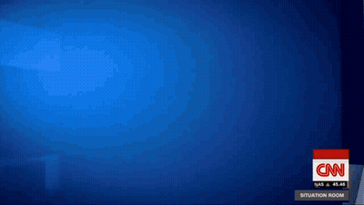 A Cnn Screen Shows A Red And Blue Background GIF