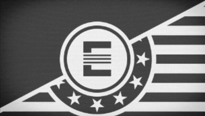 A Coin With The Letter E In The Center GIF