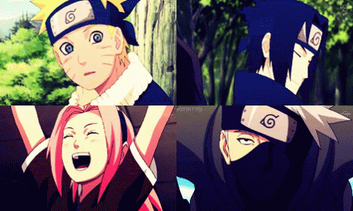 A Collage Of Anime Characters With A Watermark That Says Aomiya5 GIF