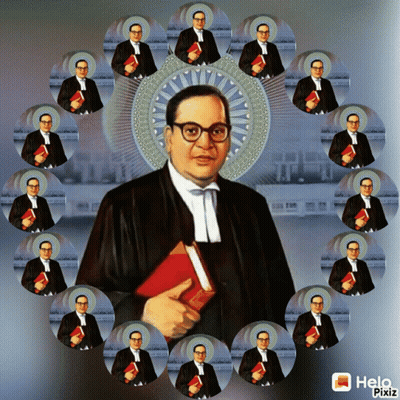 A Collage Of Images Of A Man In A Judge 'S Robe Holding A Bible GIF