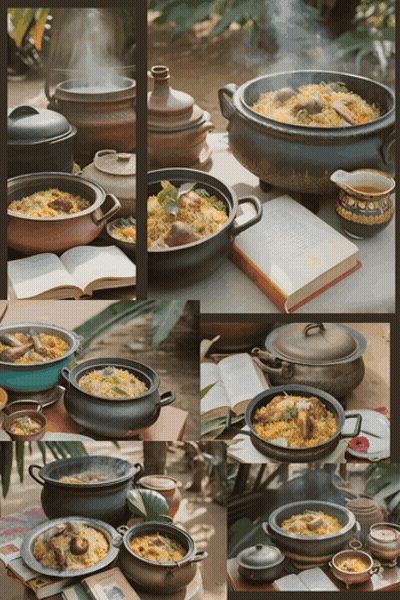 A Collage Of Images Showing Different Types Of Rice GIF