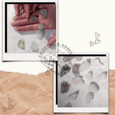 A Collage Of Photos With The Words Celestial & Homes On The Bottom Left GIF