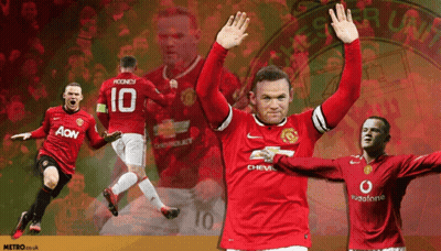 A Collage Of Soccer Players With One Wearing A Number 10 Jersey GIF