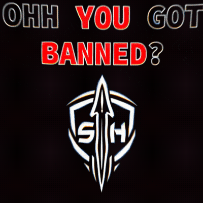 A Colorful Background With A Shield With The Letter Sh On It GIF