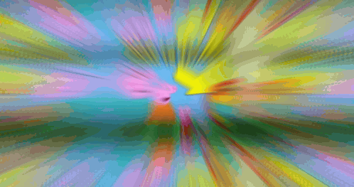 A Colorful Background With A Swirl In The Center GIF