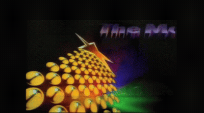 A Colorful Background With The Words " The Ms " GIF