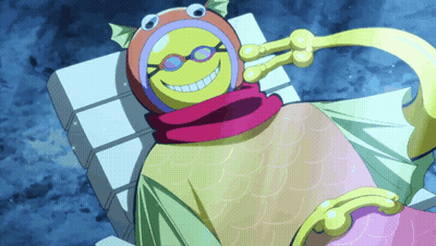 A Colorful Cartoon Character With A Yellow Face And Glasses GIF