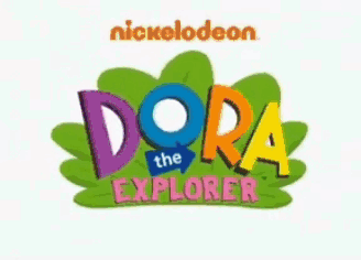 A Colorful Logo For Swiper The Explorer With A Green Background GIF